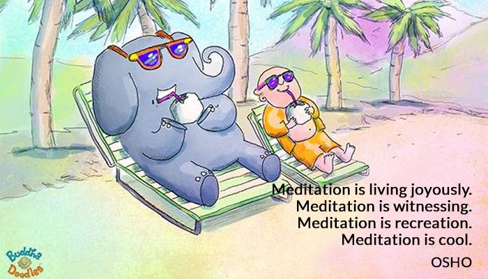 cool joyously living meditation osho recreation witnessing